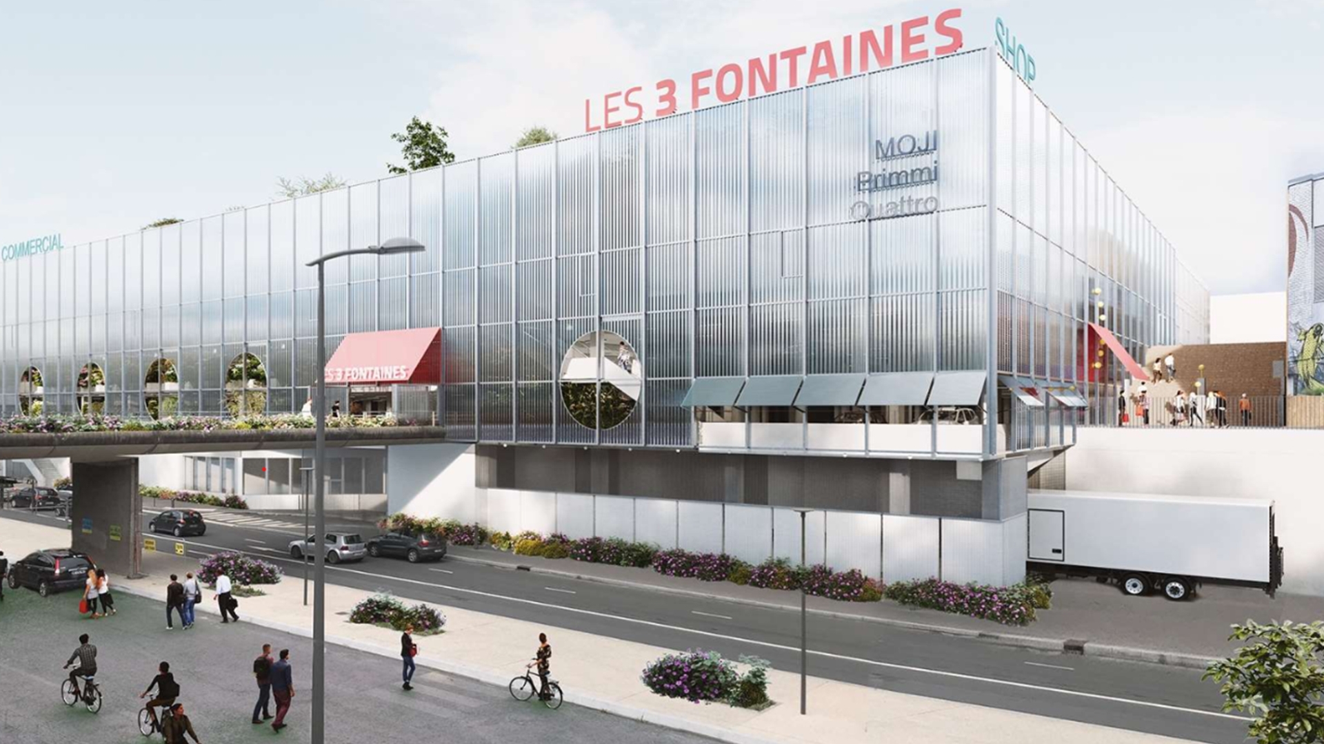 Hammerson 100% pre-let with latest Les 3 Fontaines repositioning phase
