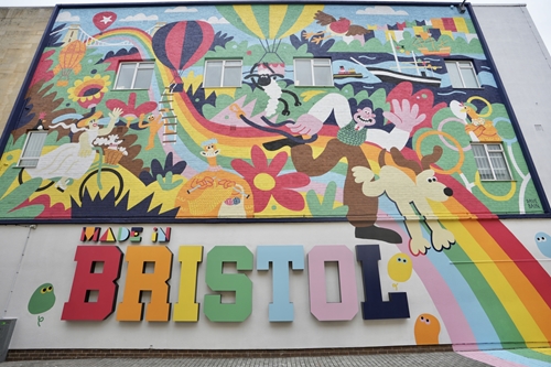 Cabot Circus, Aardman and Upfest complete landmark new mural – “A Cracking Day Out In Bristol”