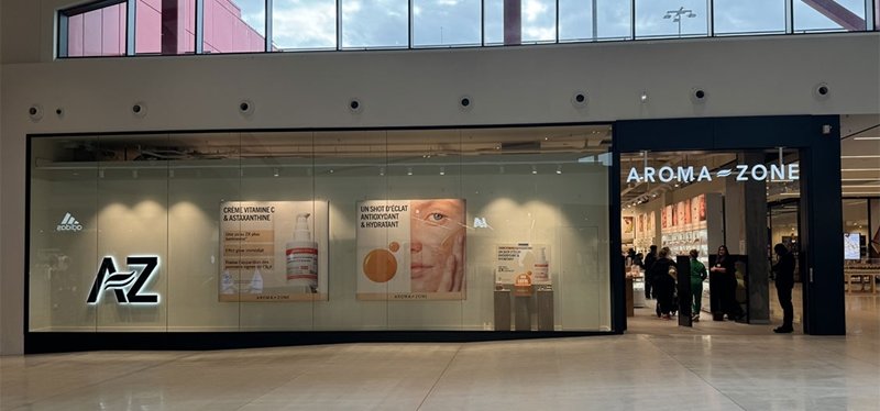 Aroma Zone opens at Les 3 Fontaines as brands continue to expand